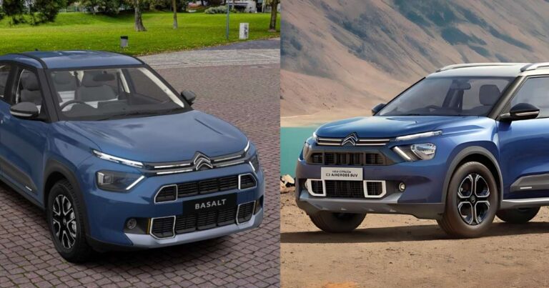 Citroen Basalt Vs C3 Aircross